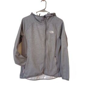 The North Face Gray Hoodie Lightweight Jacket Women’s Size L